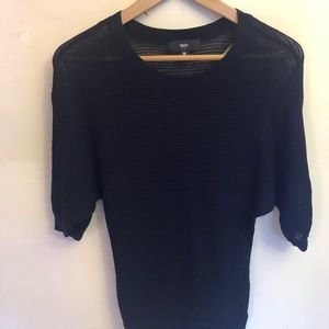 Mossimo Black Sheer Women’s Top